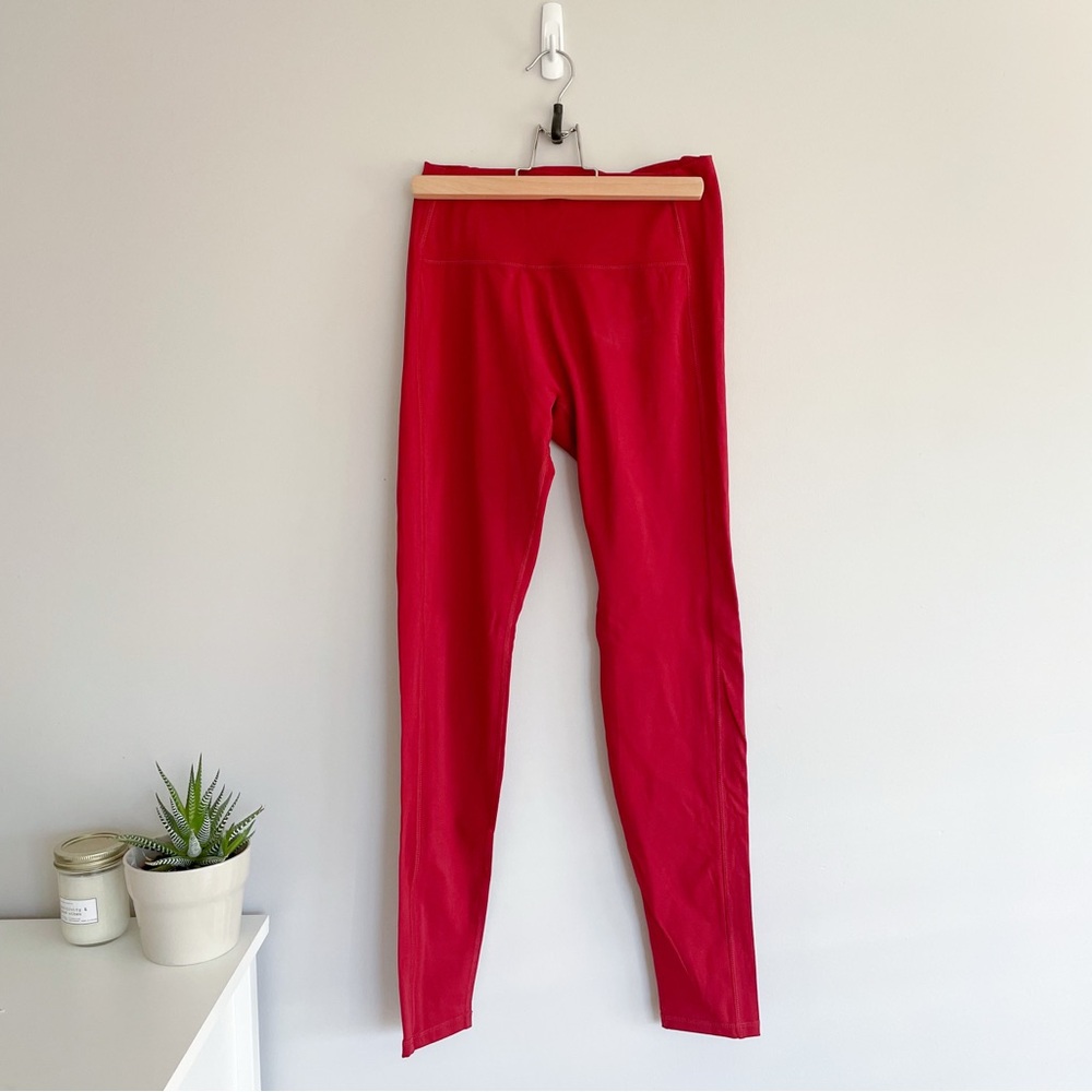 Alphalete | pulse kinetic leggings in red hot, S